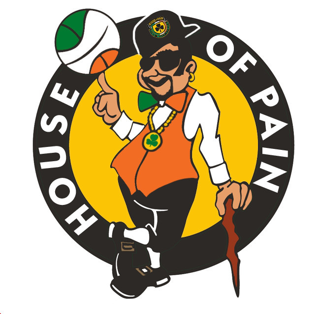 Boston Celtics House of Pain Logo iron on transfers